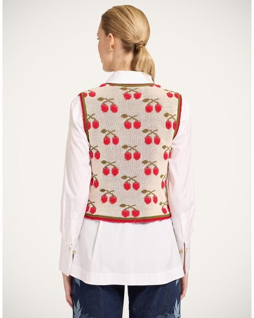LaDoubleJ Red Cherry Gilet