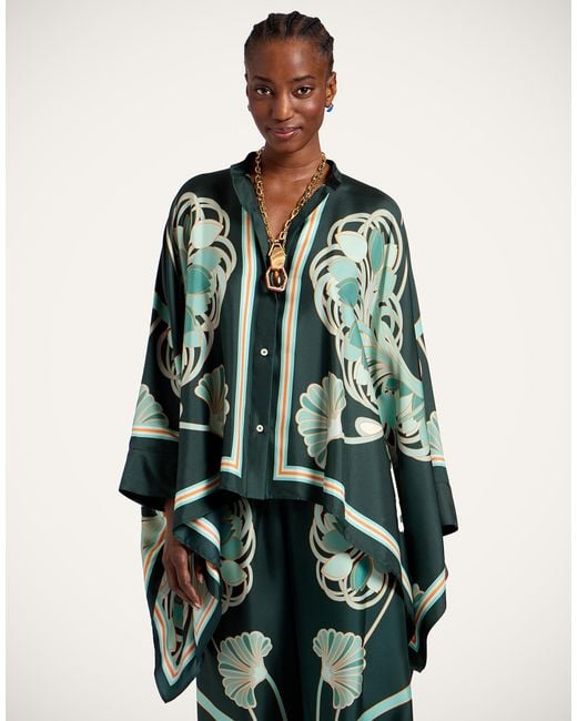 LaDoubleJ Green Foulard Shirt