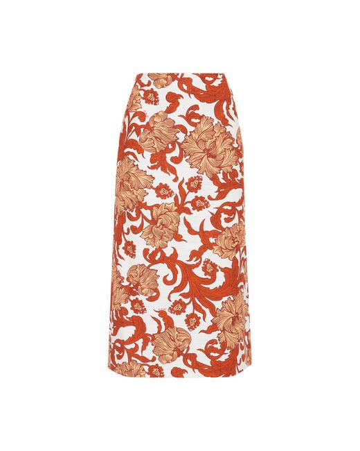 LaDoubleJ Red Pencil Skirt