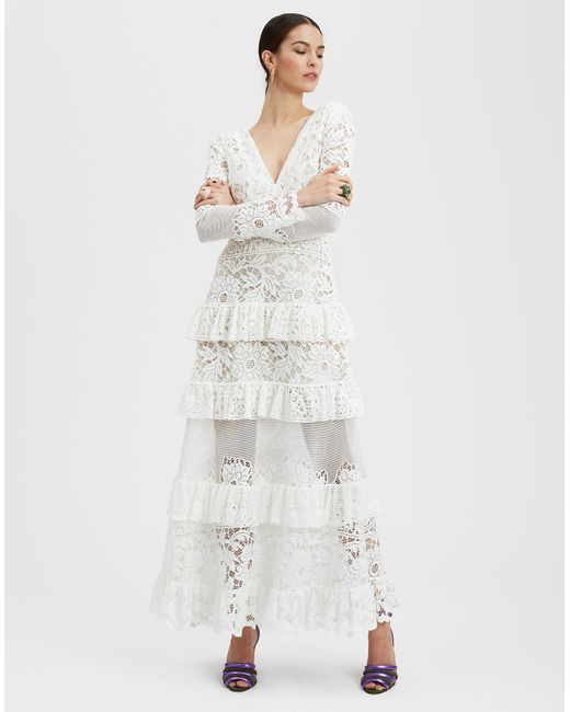 LaDoubleJ White Footloose Lacey Dress
