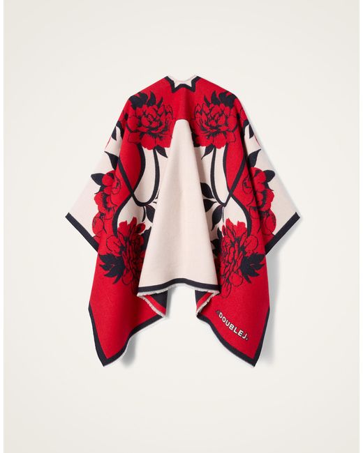 LaDoubleJ Red Soul Poncho