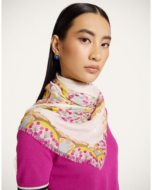 LaDoubleJ Purple Scarf (70X180)