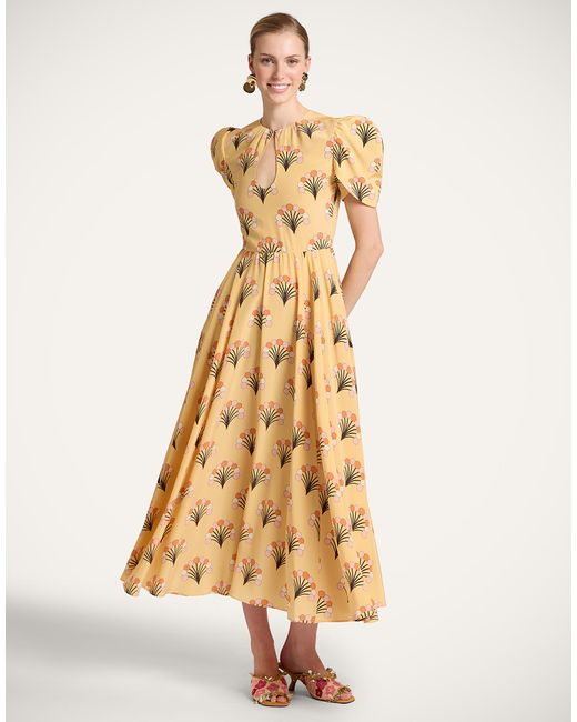 LaDoubleJ Metallic Petal Dress