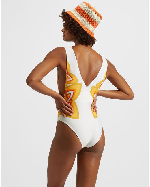 LaDoubleJ Brown Hazzard Swimsuit (Placed)