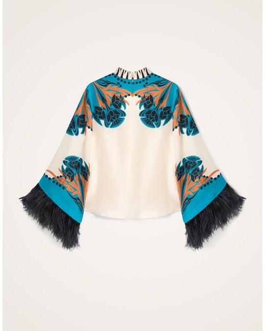 LaDoubleJ Blue Make An Exit Top