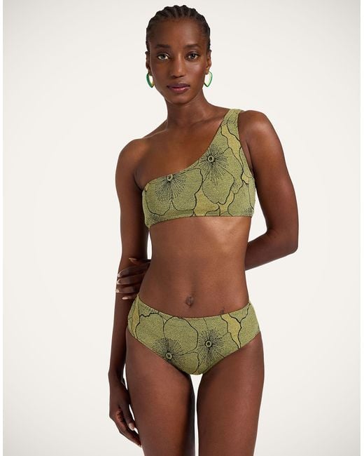 LaDoubleJ Green Goddess Bikini Top