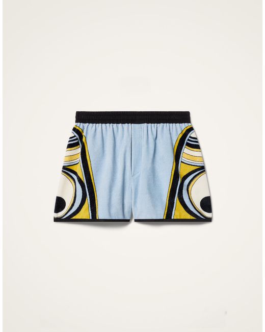 LaDoubleJ White Pull-Up Shorts