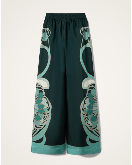 LaDoubleJ Green Palazzo Pants