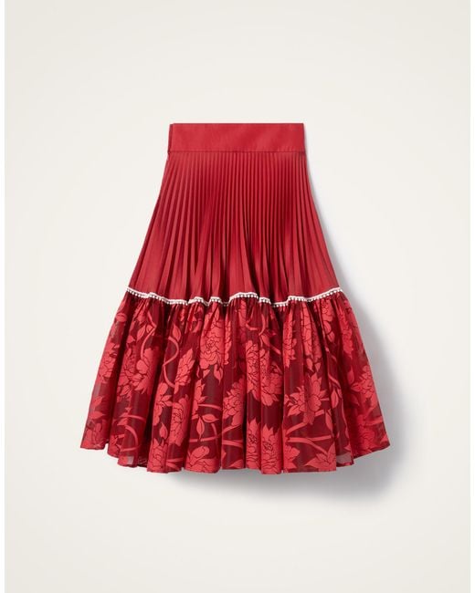 LaDoubleJ Red Countess Skirt