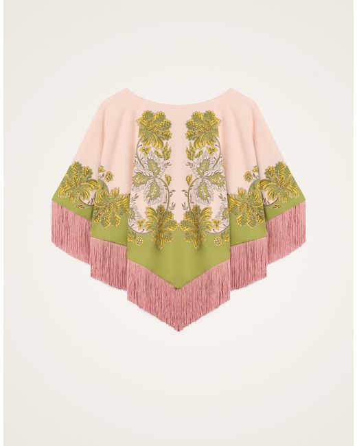 LaDoubleJ Multicolor Mini Poncho