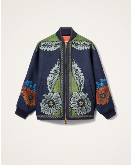 LaDoubleJ Blue Brooklyn Bomber