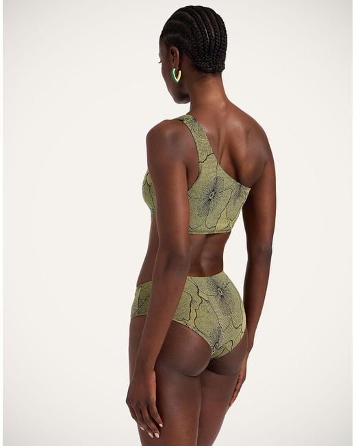 LaDoubleJ Green Goddess Bikini Top