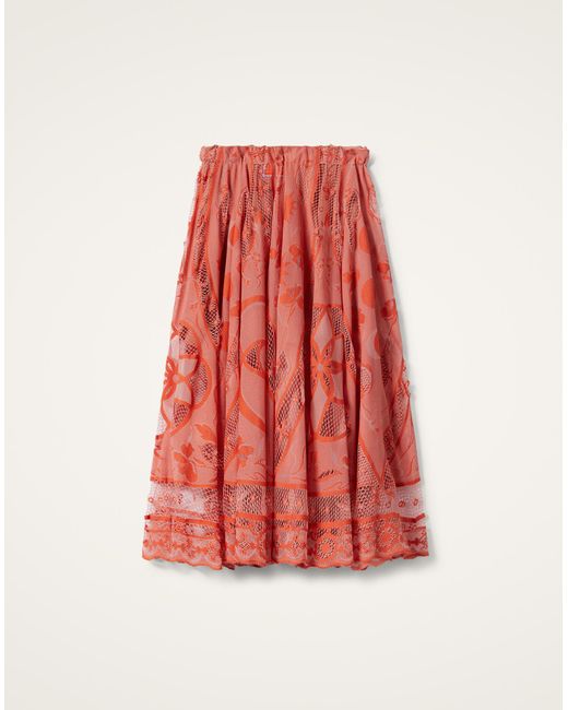 LaDoubleJ Red Dutchess Skirt