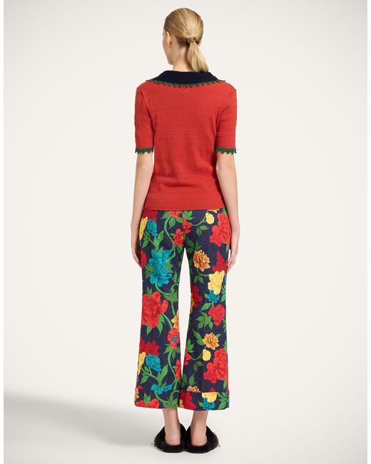 LaDoubleJ Red Hendrix Pants