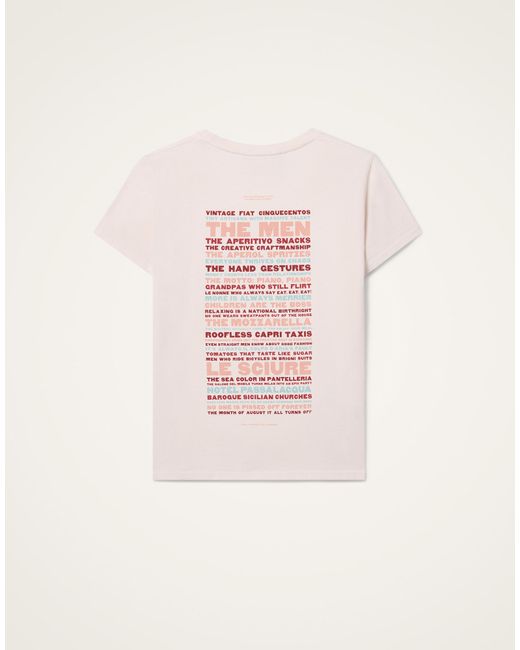 LaDoubleJ White High Tee Shirt