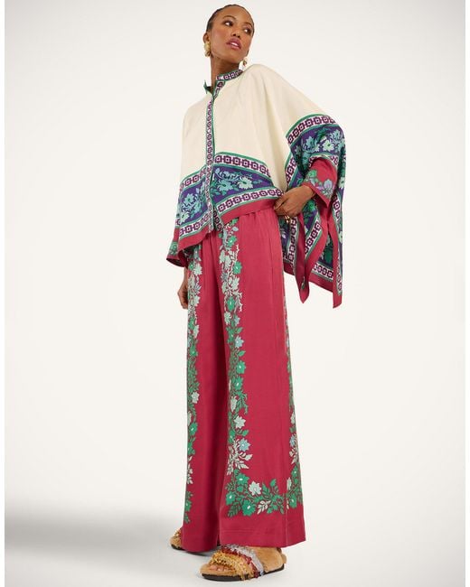 LaDoubleJ Red Palazzo Pants