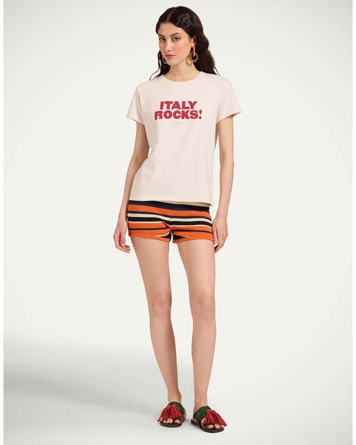 LaDoubleJ White High Tee Shirt