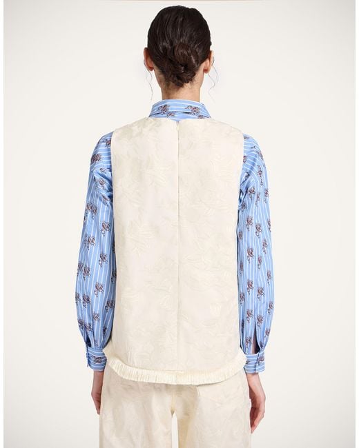 LaDoubleJ Blue La Scala Top