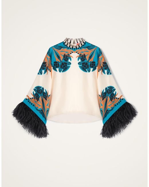 LaDoubleJ Blue Make An Exit Top
