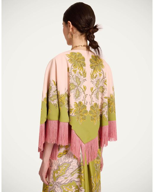 LaDoubleJ Multicolor Mini Poncho