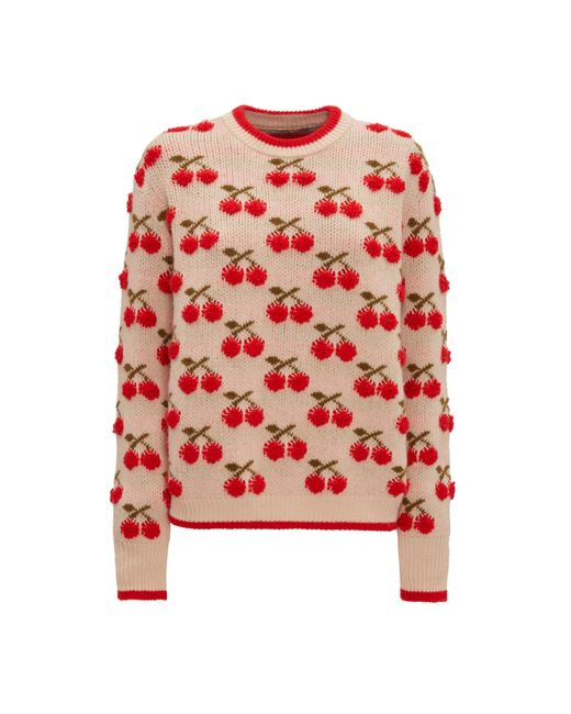 LaDoubleJ Red Cherry Sweater