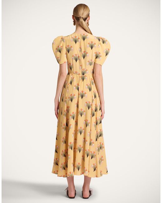 LaDoubleJ Metallic Petal Dress