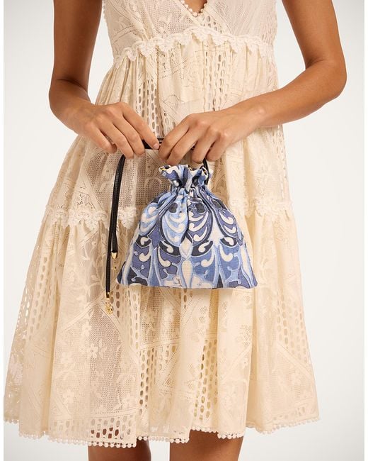 LaDoubleJ Blue Dustbag Pochette