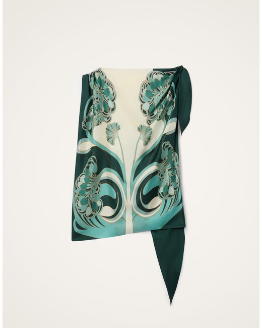 LaDoubleJ Green Full-On Foulard