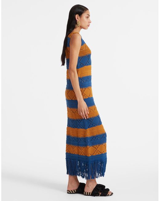LaDoubleJ Blue The Yarn Dress