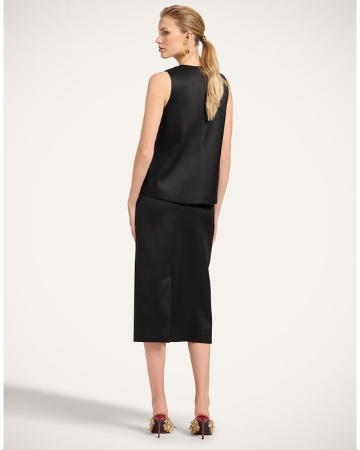 LaDoubleJ Red Pencil Skirt