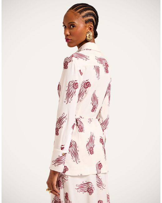 LaDoubleJ Pink Iris Shirt