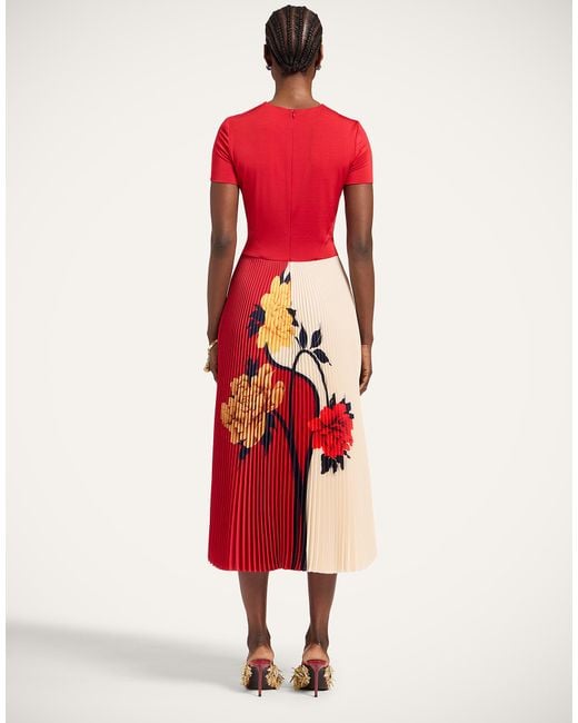 LaDoubleJ Red Chignon Dress