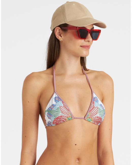 LaDoubleJ Multicolor Bikini Top