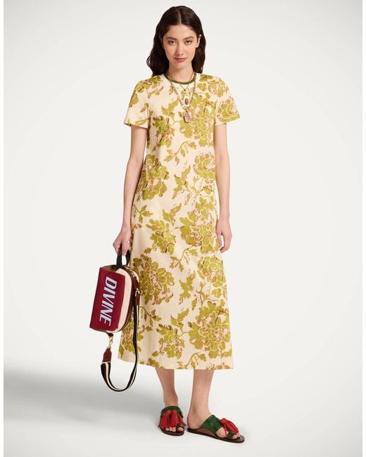 LaDoubleJ Metallic Sporty Swing Dress