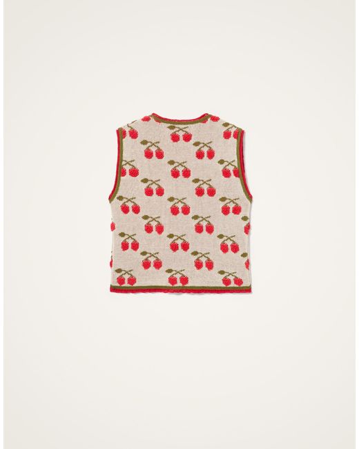 LaDoubleJ Red Cherry Gilet