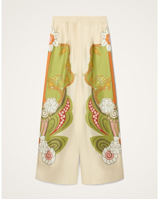 LaDoubleJ Metallic Palazzo Pants