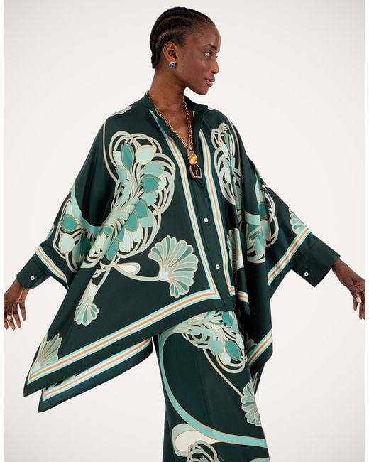LaDoubleJ Green Foulard Shirt