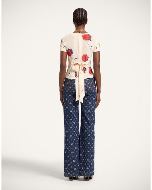 LaDoubleJ Blue The Flare Jean