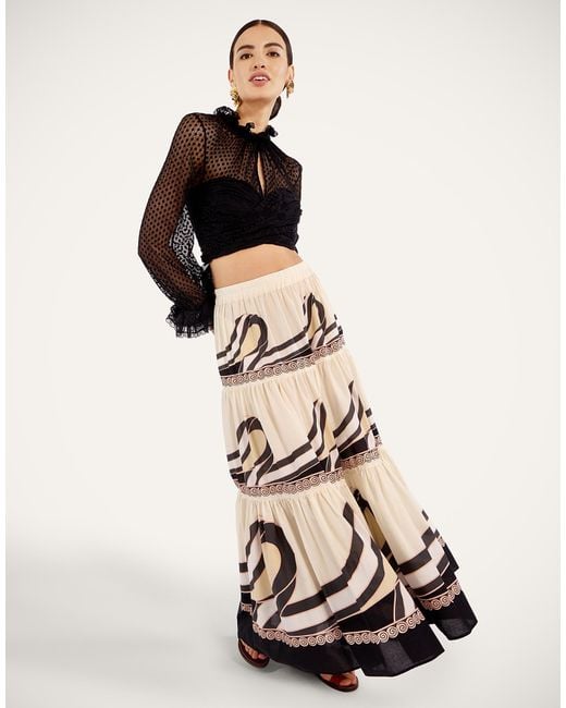 LaDoubleJ White Big Skirt