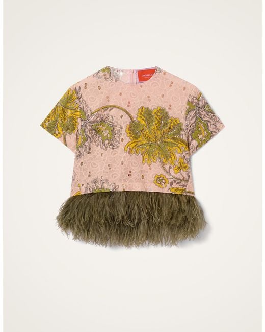 LaDoubleJ Multicolor La Scala Tee