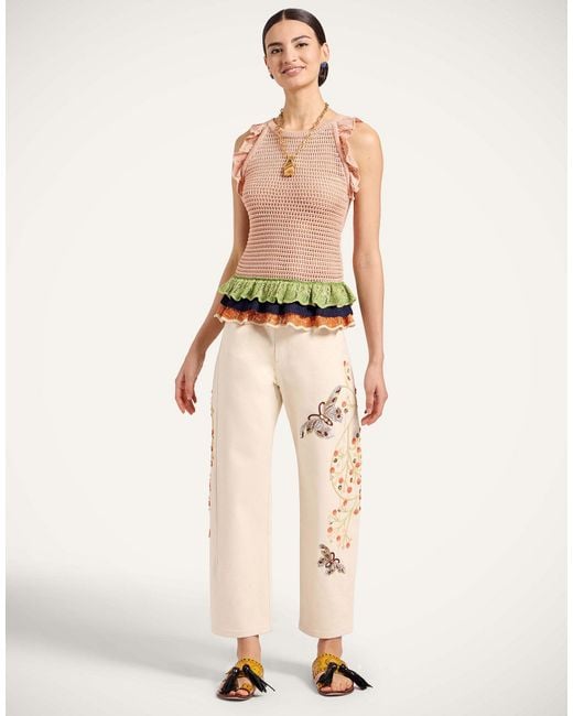LaDoubleJ Natural The Barrel Jean