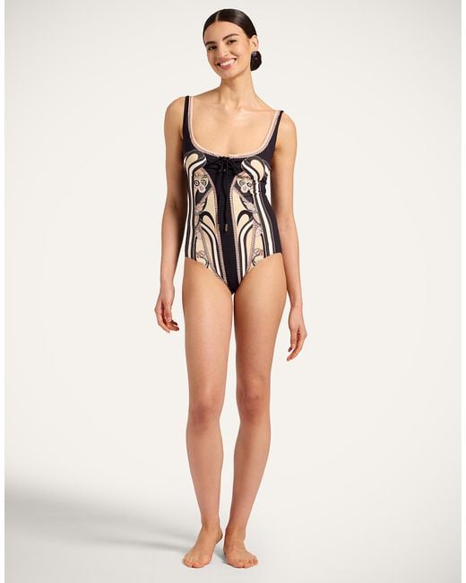 LaDoubleJ Natural Sleeveless Sunset Suit