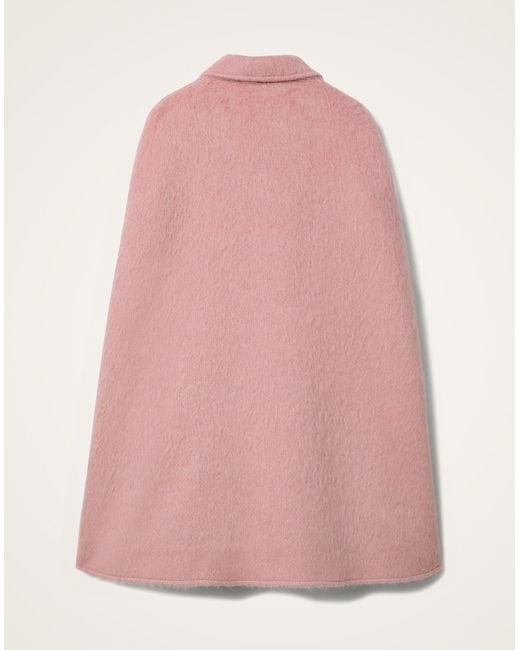LaDoubleJ Pink Milano Cape Coat