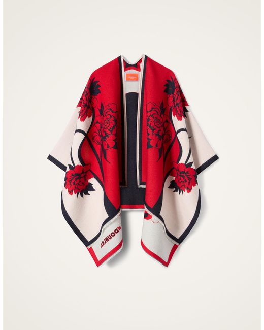 LaDoubleJ Red Soul Poncho