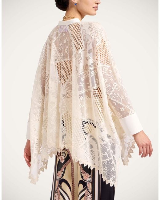 LaDoubleJ Natural Lacey Foulard Shirt
