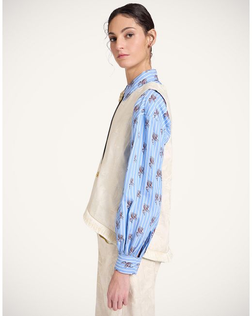 LaDoubleJ Blue La Scala Top