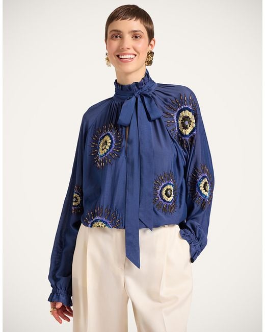 LaDoubleJ Blue Cerere Blouse