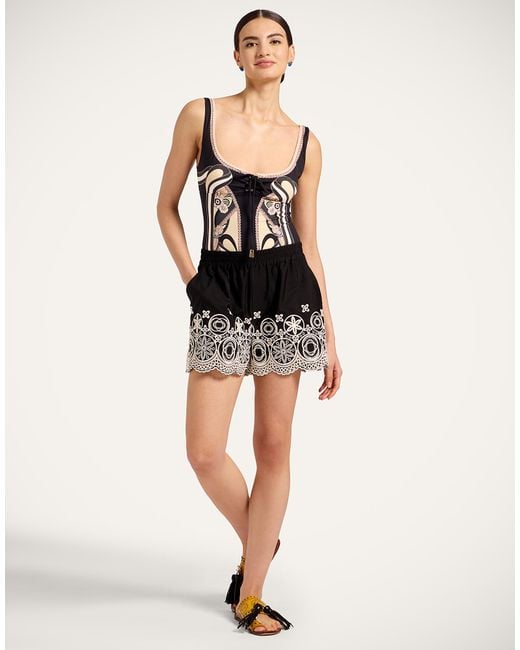 LaDoubleJ Natural Sleeveless Sunset Suit