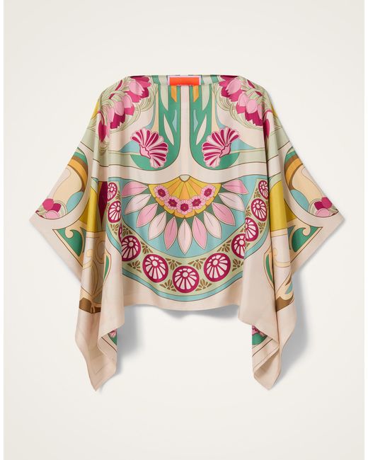 LaDoubleJ Pink Foulard Top