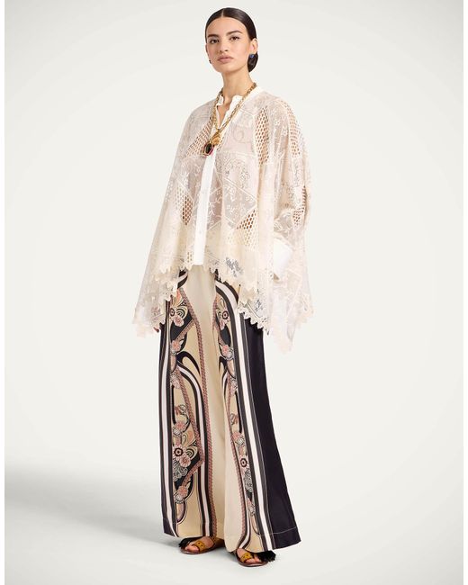 LaDoubleJ Natural Lacey Foulard Shirt